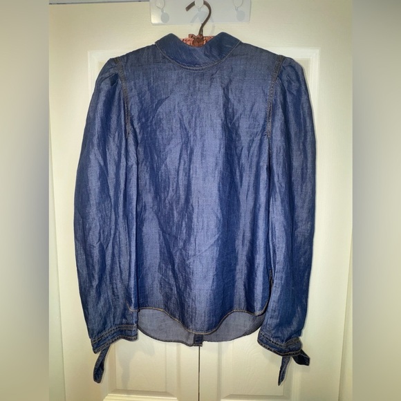 Veronica Beard Isabel top in cornflower. Size 8 EUC - Picture 2 of 12
